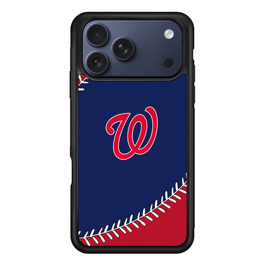 MLB Washington Nationals Logo iPhone 17 Pro Case - Xtracase