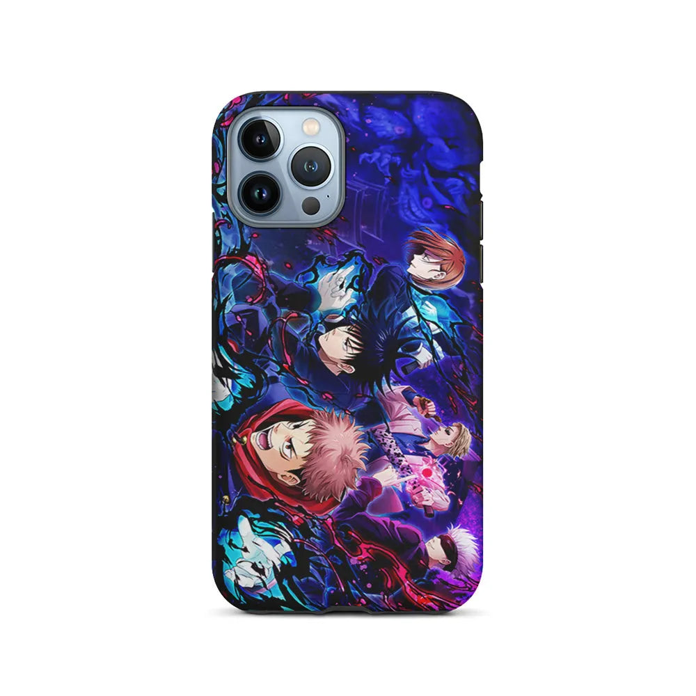 Main Characters of Jujutsu Kaisen iPhone 13 Pro Case-2 in 1 Tough Case-Xtracase