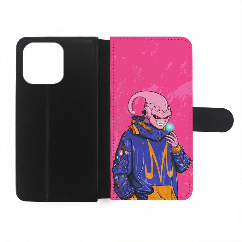 Majin Buu Dragon Ball Z Jacket iPhone 13 Pro Case-Flip Wallet Case-Xtracase