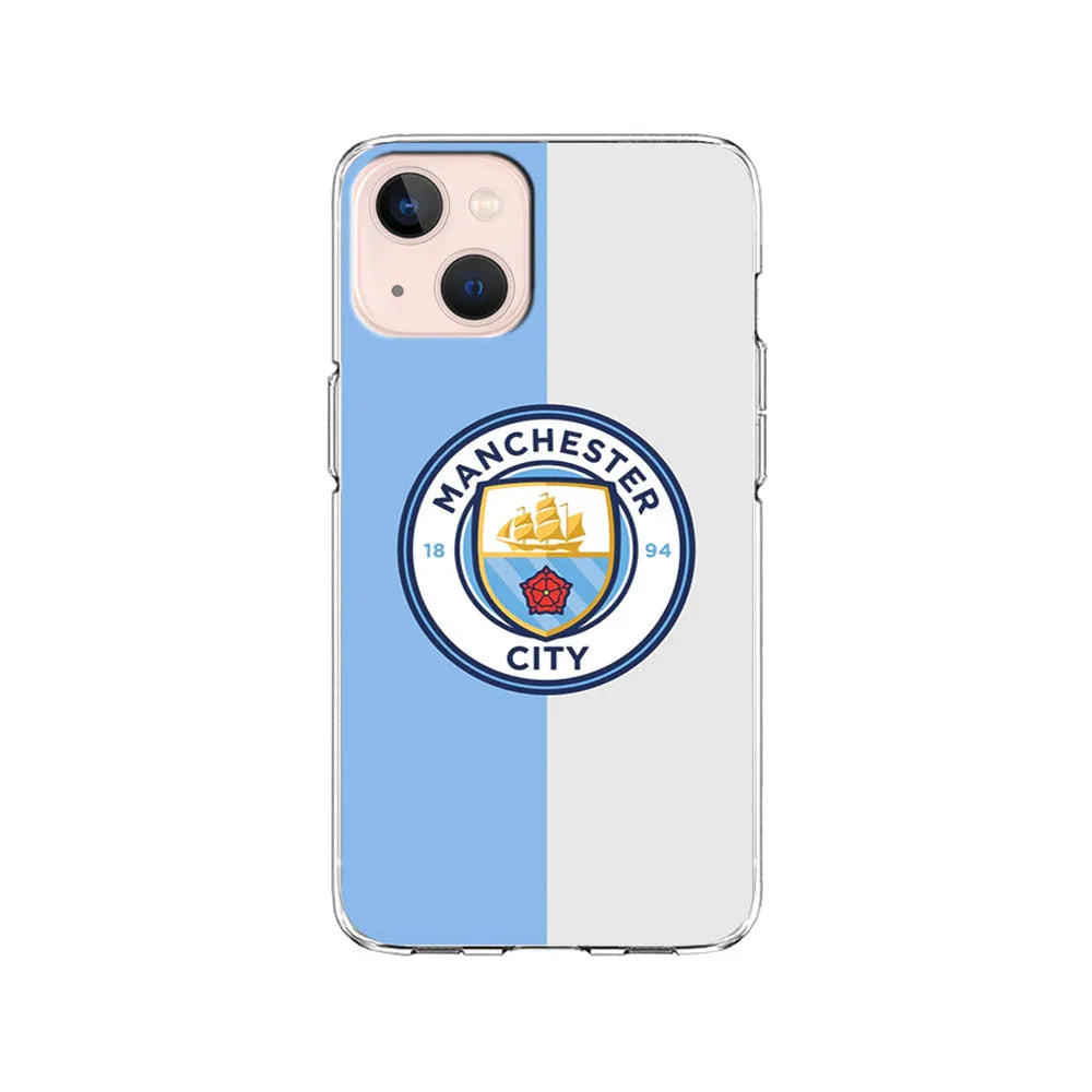 Manchester City Colour Of Pride iPhone 15 Case-Clear Soft Case-Xtracase