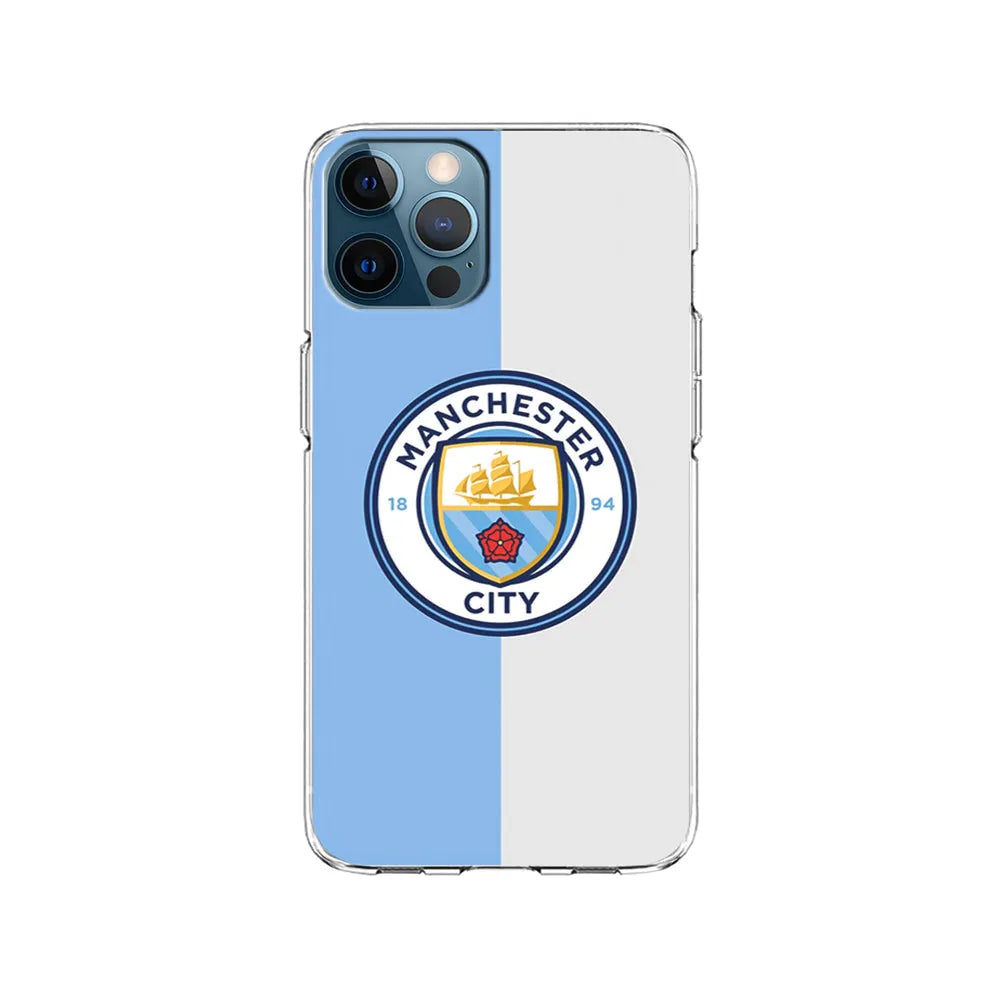 Manchester City Colour Of Pride iPhone 13 Pro Case-Clear Soft Case-Xtracase
