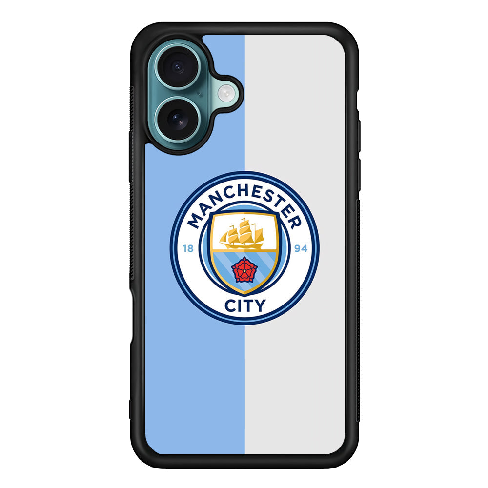 Manchester City Colour Of Pride iPhone 16 Plus Case - Xtracase