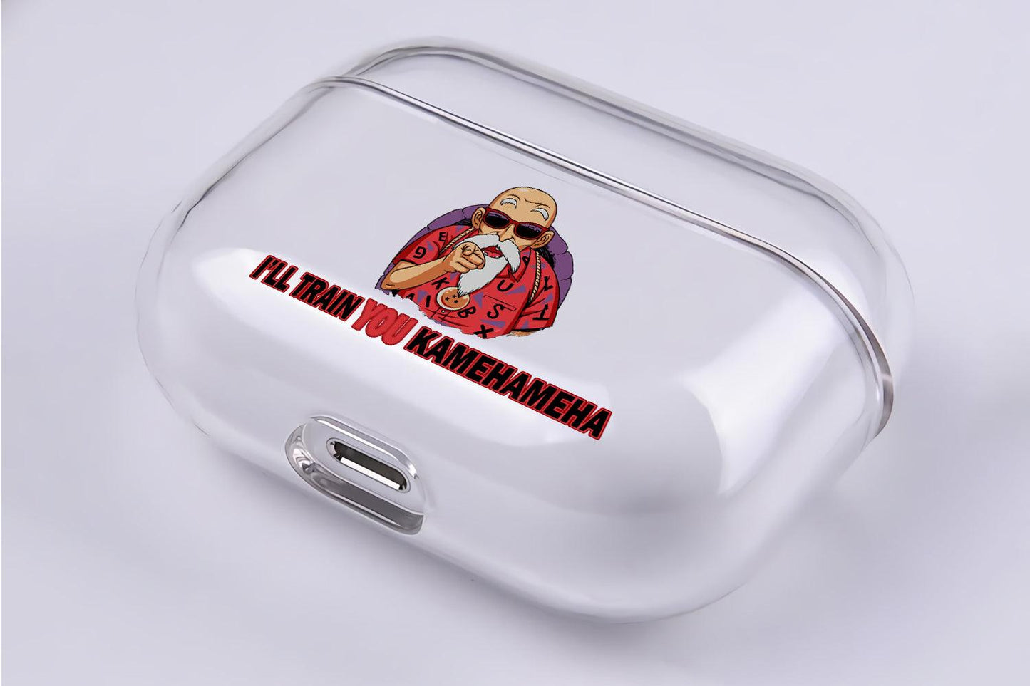 Master Roshi I'll Train You Apple Airpod Pro 2 Clear Case-Xtracase