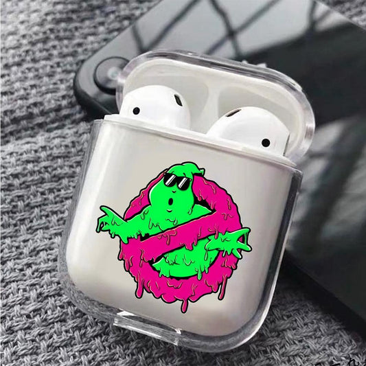 Melting Ghost Protective Clear Case Cover For Apple Airpods-Xtracase