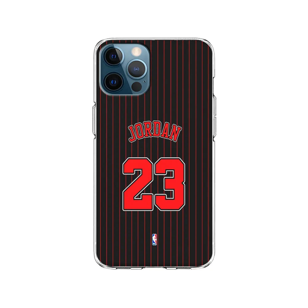 Michael Jordan Jersey 23 iPhone 13 Pro Case-Clear Soft Case-Xtracase