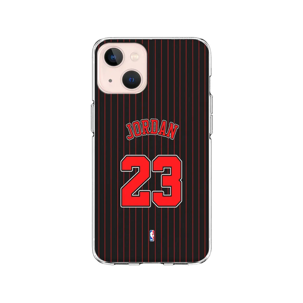 Michael Jordan Jersey 23 iPhone 15 Case-Clear Soft Case-Xtracase