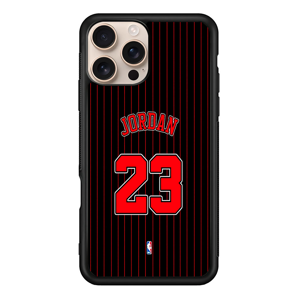 Michael Jordan Jersey 23 iPhone 16 Pro Case - iPhone 16 Pro