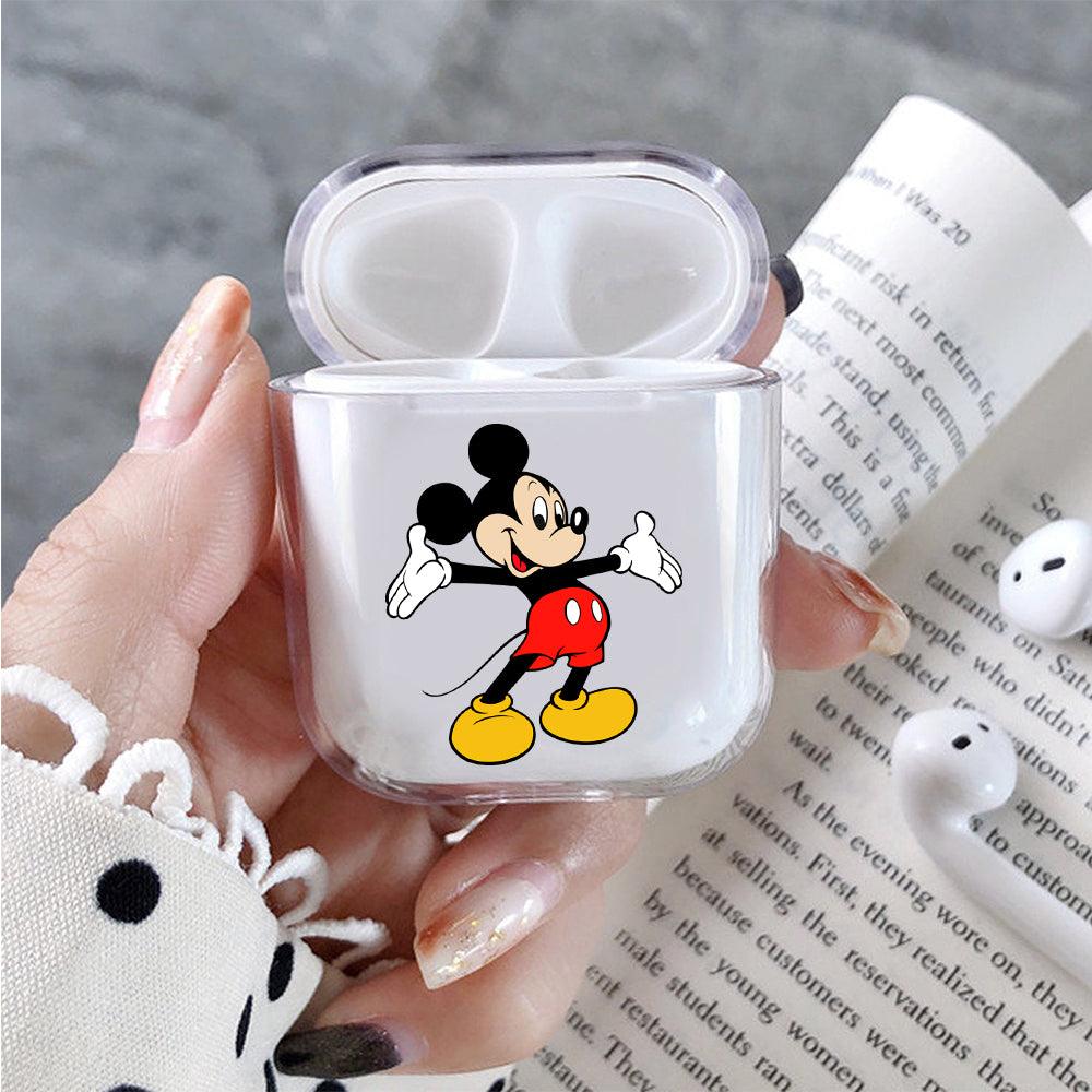 Mickey Mouse Protective Clear Case Cover For Apple Airpods-Xtracase