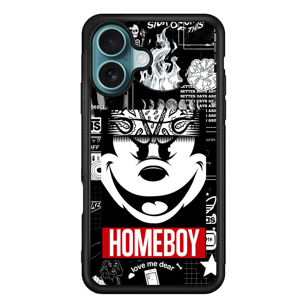 Mickey Mouse Homeboy iPhone 16 Plus Case - Xtracase