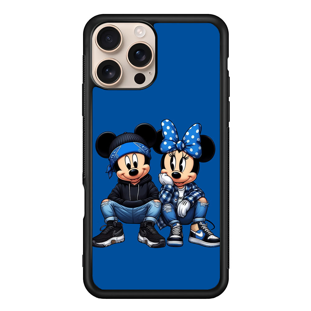 Mickey and Minnie Style iPhone 16 Pro Max Case - iPhone 16 Pro Max