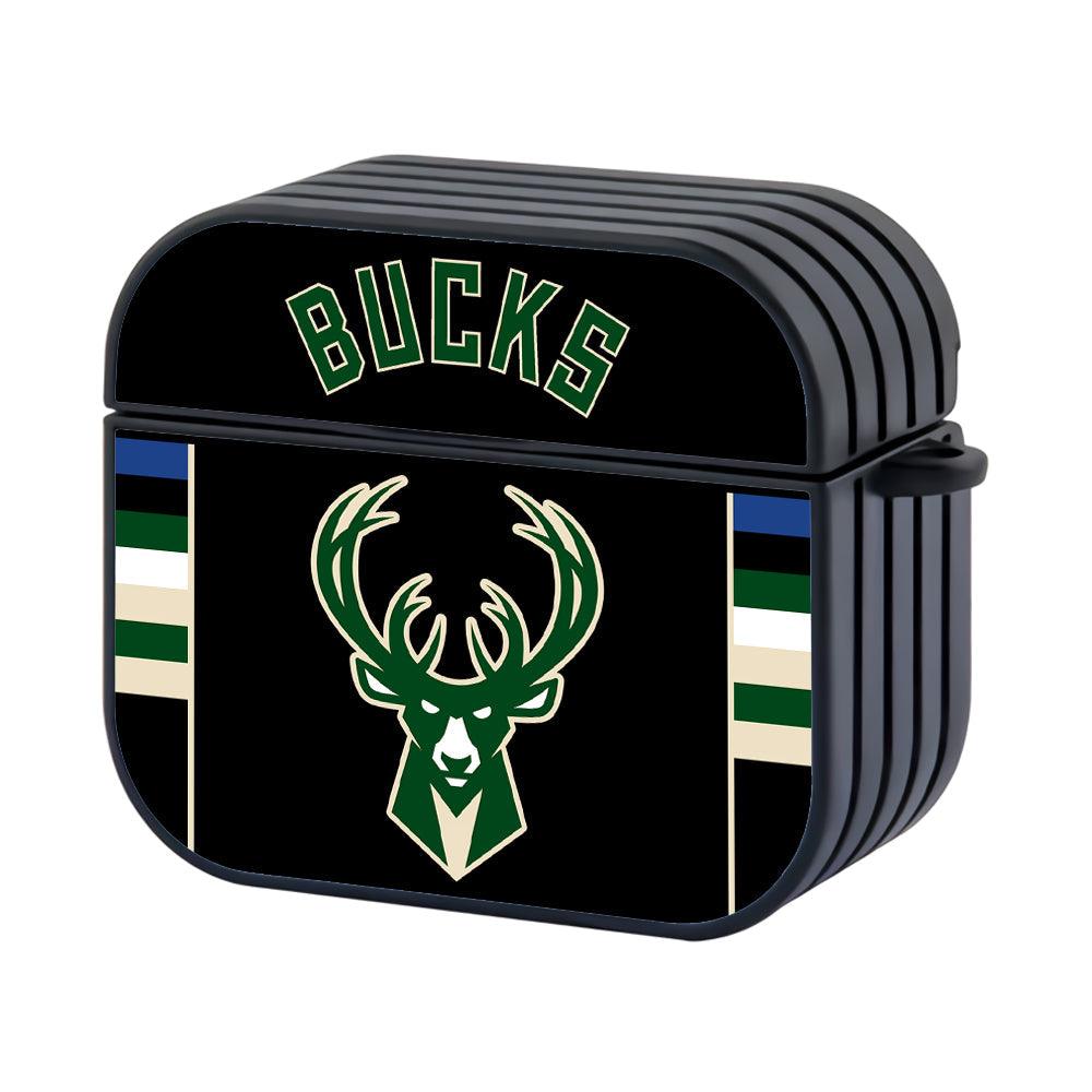 Milwaukee Bucks Fear The Stare Hard Plastic Case Cover For Apple Airpods 4-Xtracase