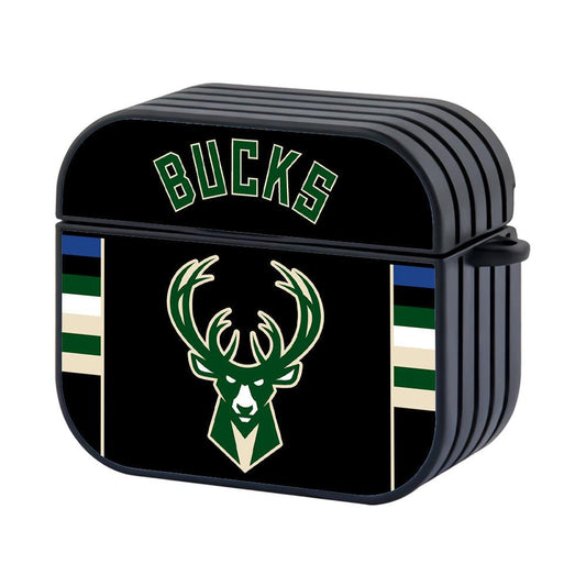Milwaukee Bucks Fear The Stare Hard Plastic Case Cover For Apple Airpods 4-Xtracase