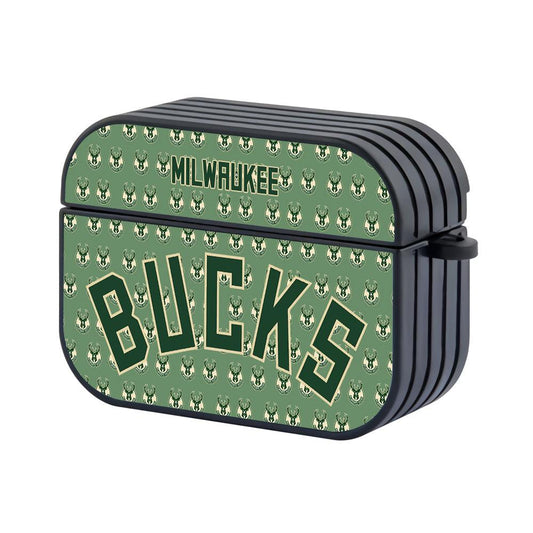 Milwaukee Bucks NBA Victorious in the Struggle Hard Plastic Case Cover For Apple Airpods Pro-Xtracase