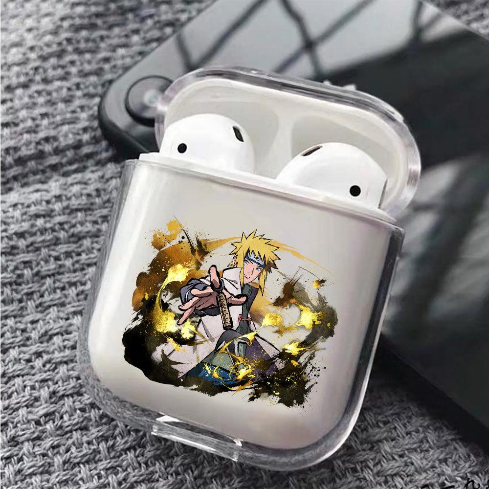 Minato Namikaze Hokage Protective Clear Case Cover For Apple Airpods-Xtracase