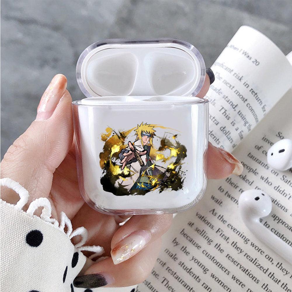 Minato Namikaze Hokage Protective Clear Case Cover For Apple Airpods-Xtracase