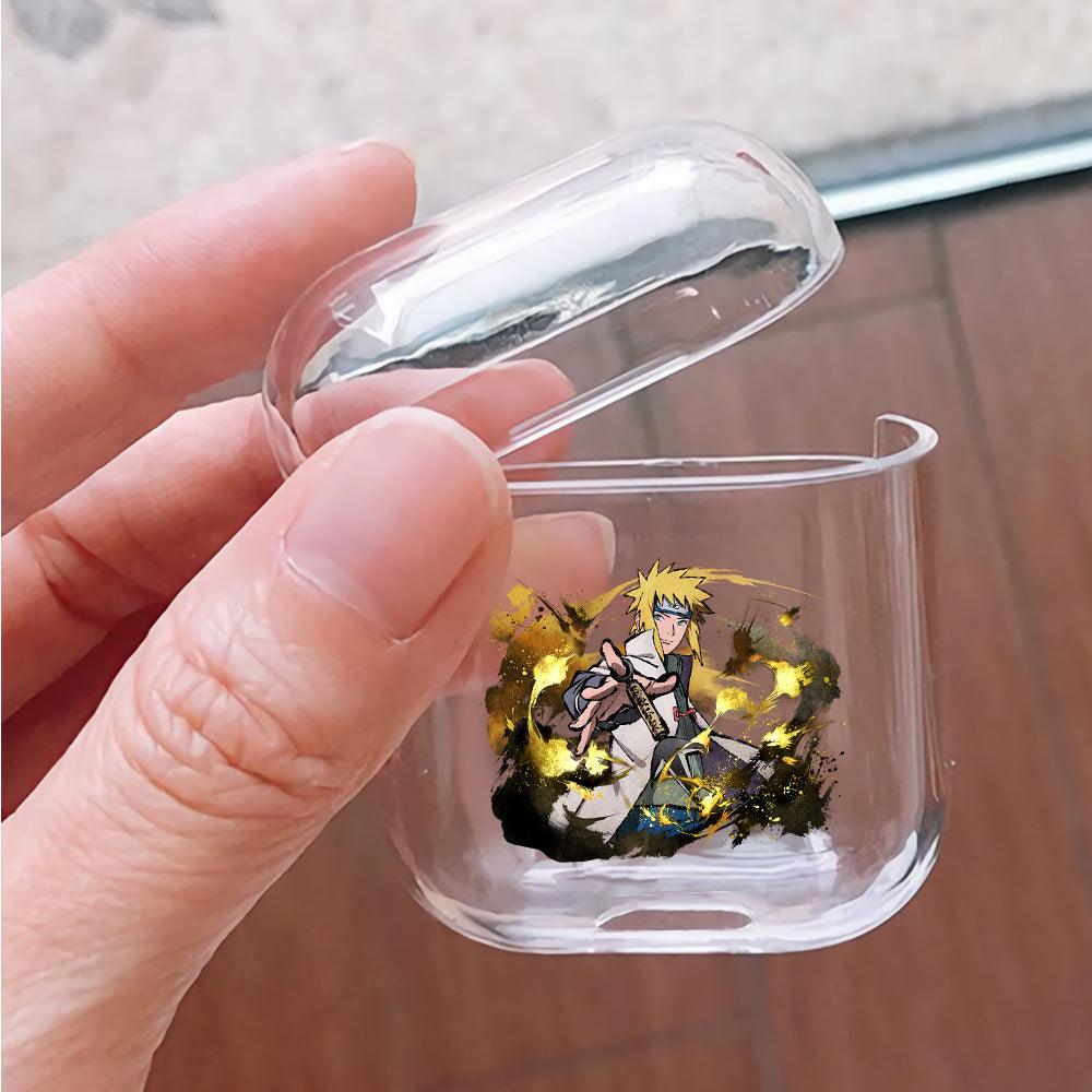 Minato Namikaze Hokage Protective Clear Case Cover For Apple Airpods-Xtracase