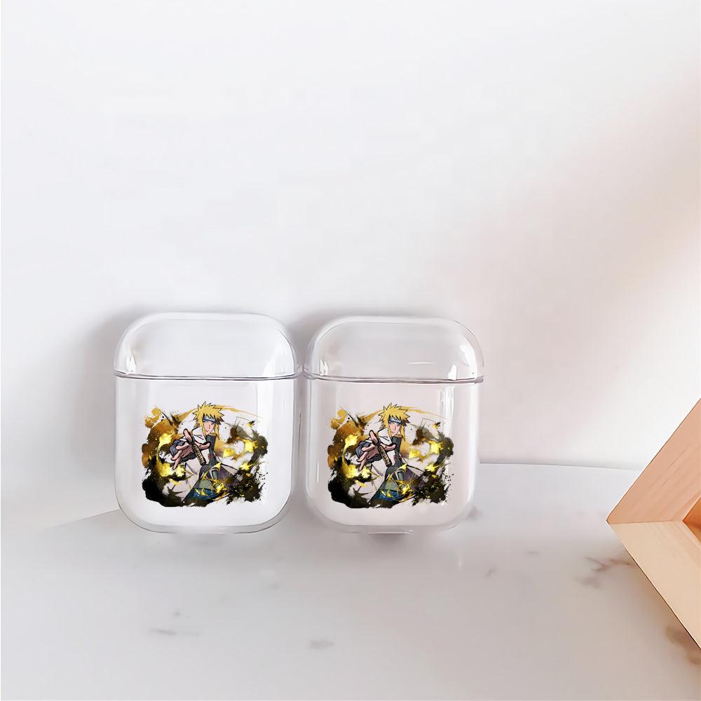 Minato Namikaze Hokage Protective Clear Case Cover For Apple Airpods-Xtracase