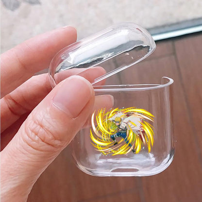 Minato Namikaze Rapid Lightning Protective Clear Case Cover For Apple Airpods-Xtracase