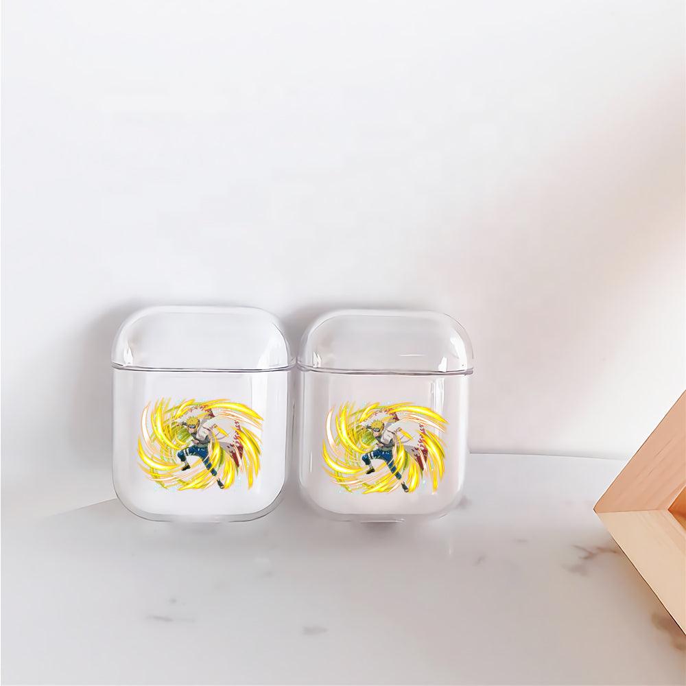 Minato Namikaze Rapid Lightning Protective Clear Case Cover For Apple Airpods-Xtracase