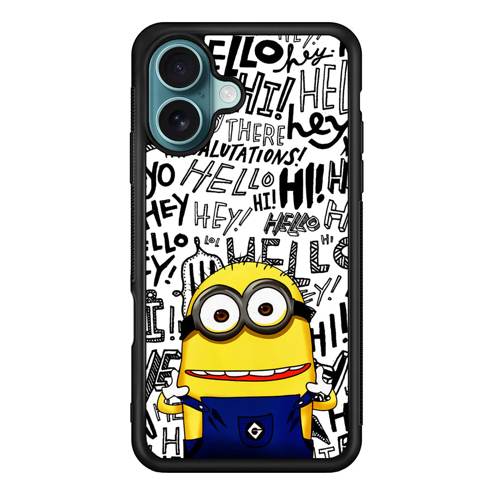Minions Hail Word iPhone 16 Plus Case - Xtracase