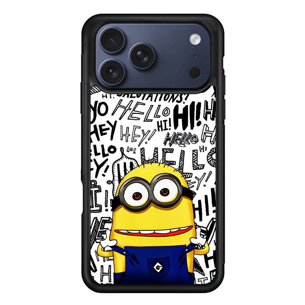 Minions Hail Word iPhone 17 Pro Case - Xtracase