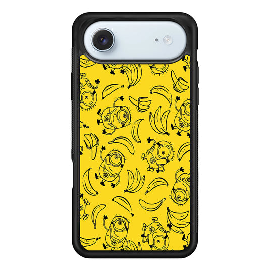 Minions and Banana Yellow iPhone 17 Air Case - Xtracase