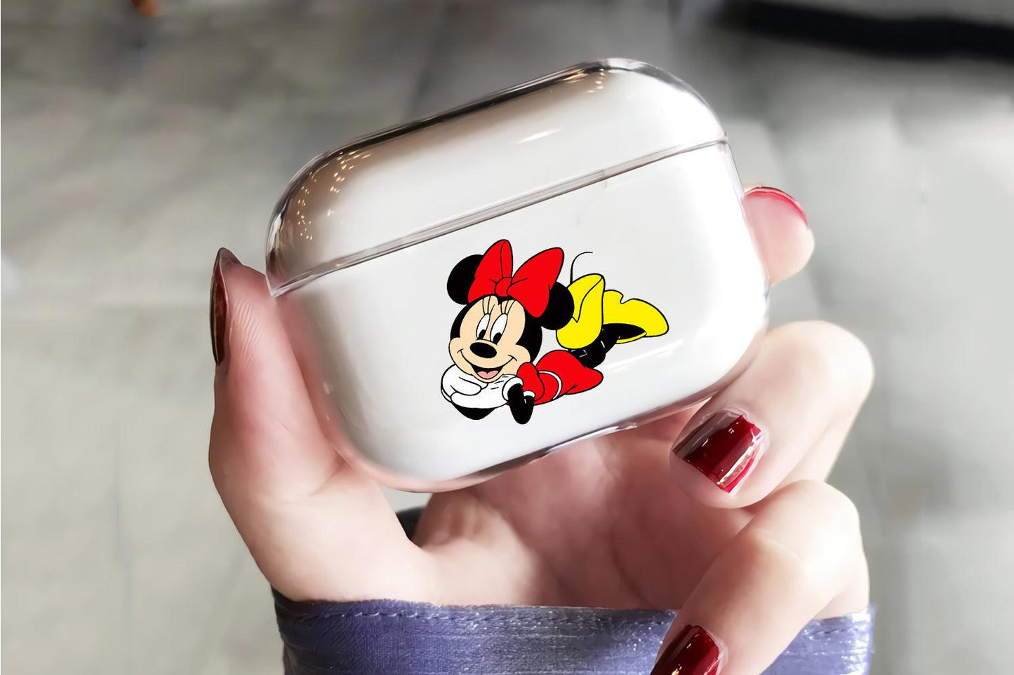 Minnie Mouse Protective Clear Case Cover For Apple Airpod Pro 2-Xtracase