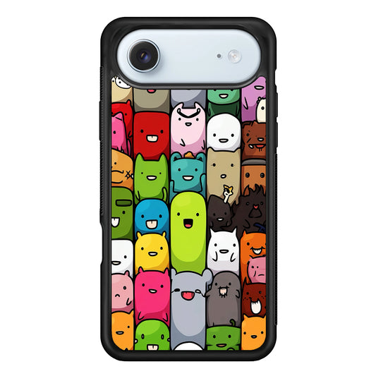 Monster Cute Cartoon Doodle iPhone 17 Air Case - Xtracase