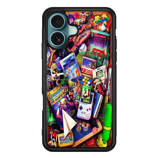 Mushup Game Vintage iPhone 16 Case - Xtracase