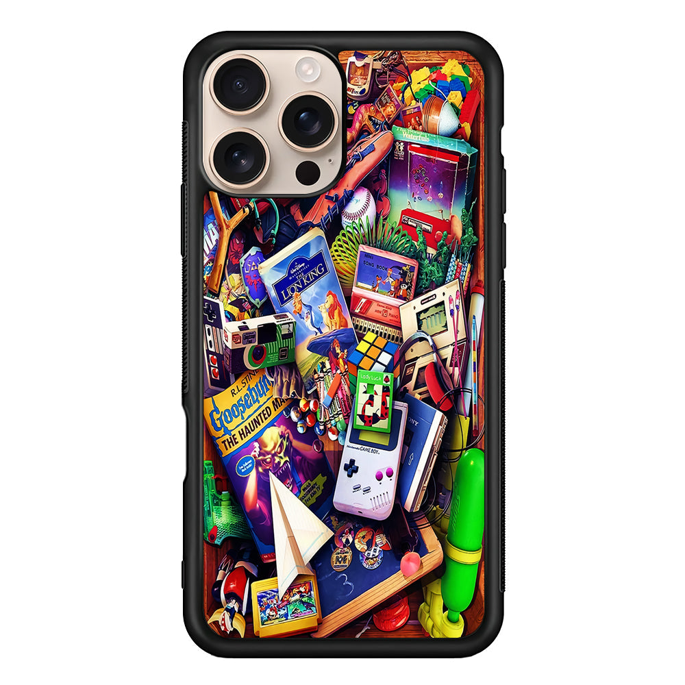 Mushup Game Vintage iPhone 16 Pro Max Case - iPhone 16 Pro Max