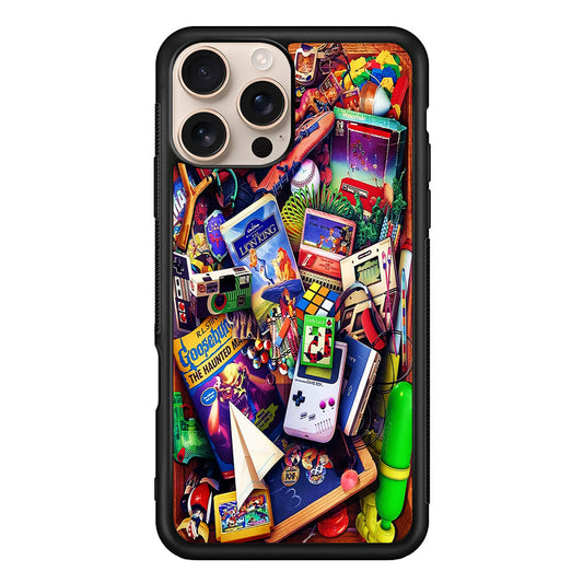 Mushup Game Vintage iPhone 16 Pro Max Case - iPhone 16 Pro Max