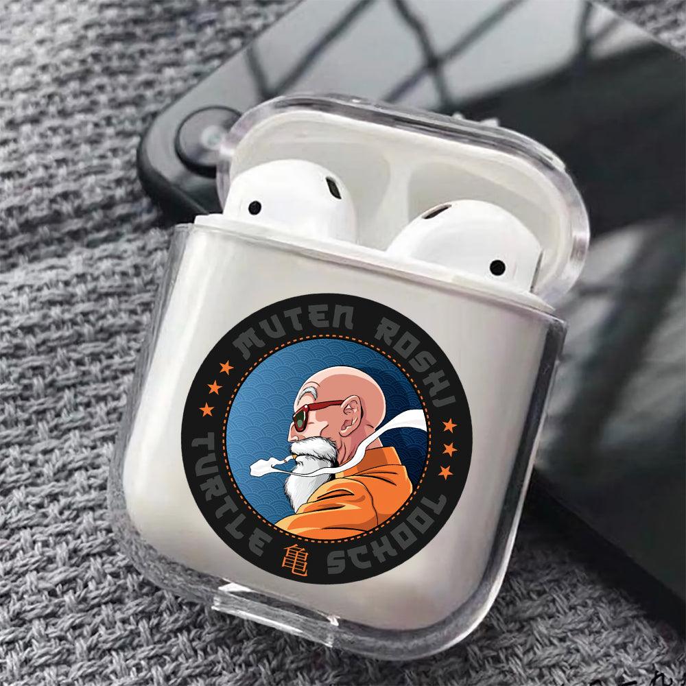 Muten Roshi Turtle School Protective Clear Case Cover For Apple Airpods-Xtracase