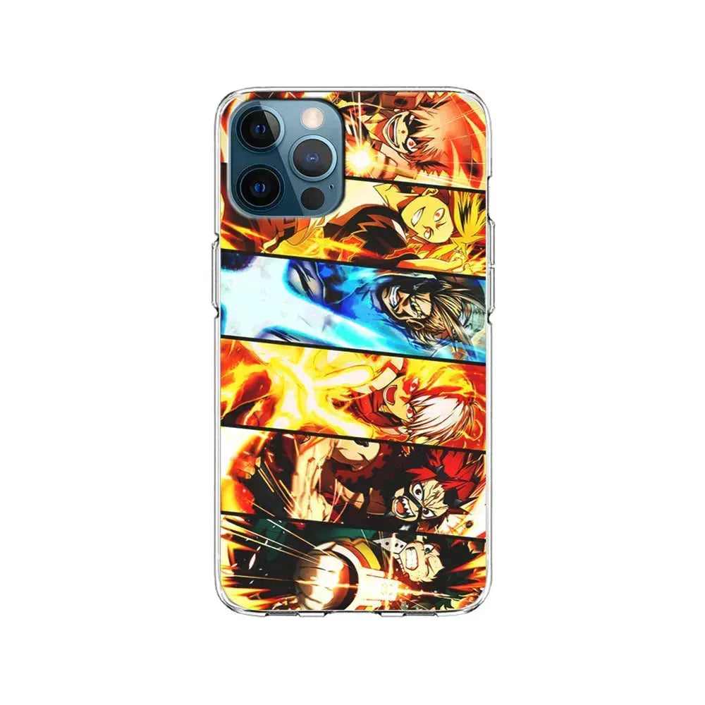 My Hero Academia All Characters iPhone 15 Pro Max Case-Clear Soft Case-Xtracase