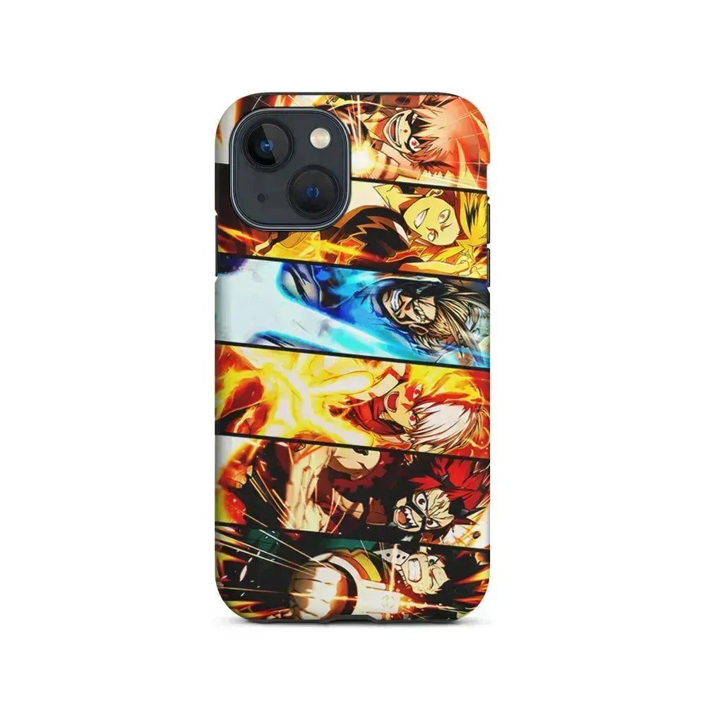 My Hero Academia All Characters iPhone 13 Mini Case-2 in 1 Tough Case-Xtracase