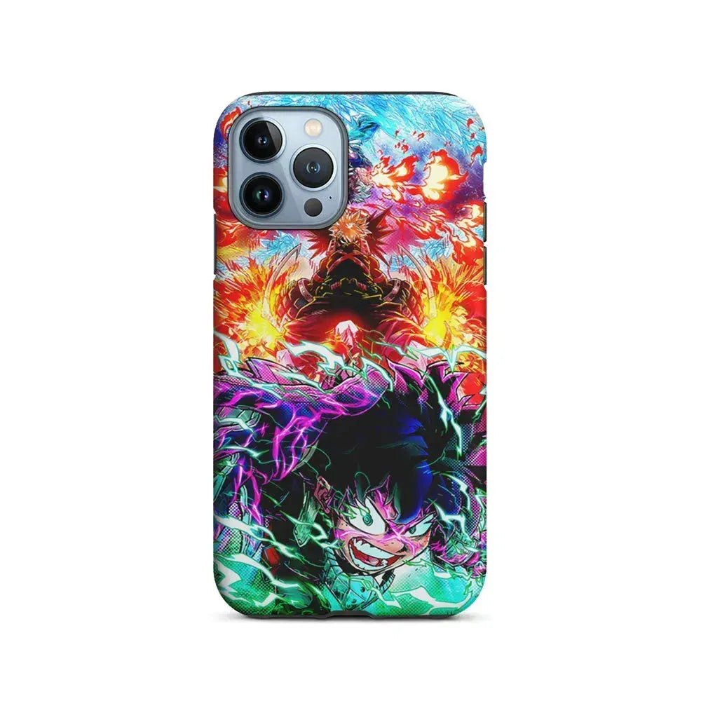 My Hero Academia Izuku and Friends iPhone 15 Pro Max Case-2 in 1 Tough Case-Xtracase
