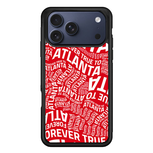 NBA Atlanta Hawks Word iPhone 17 Pro Case - Xtracase