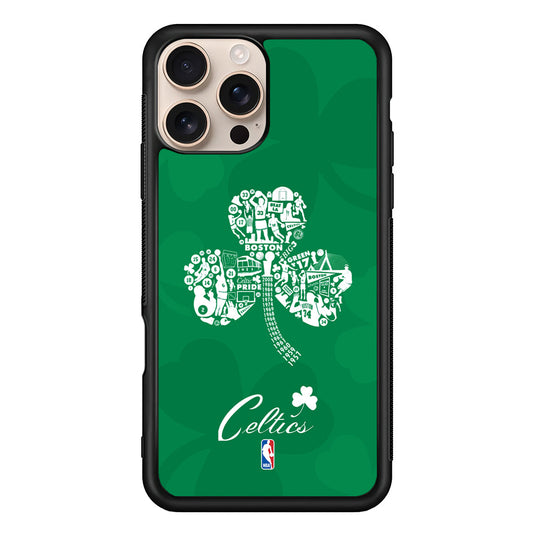 NBA Boston Celtics Logo iPhone 16 Pro Max Case - iPhone 16 Pro Max