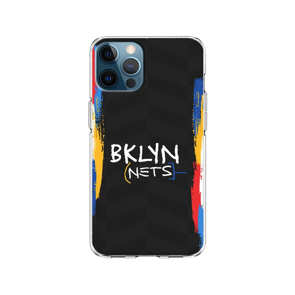 NBA Brooklyn Nets Jersey iPhone 13 Pro Case-Clear Soft Case-Xtracase