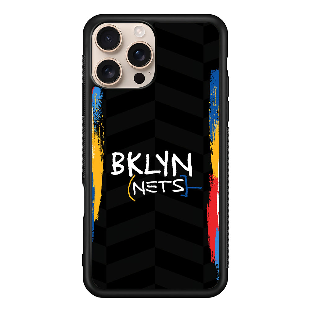 NBA Brooklyn Nets Jersey iPhone 16 Pro Max Case - iPhone 16 Pro Max
