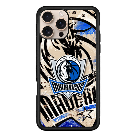NBA Dallas Mavericks Logo iPhone 16 Pro Case - iPhone 16 Pro