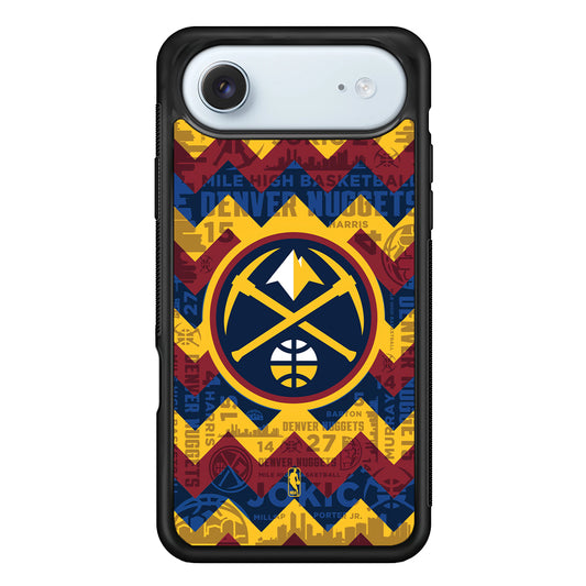 NBA Denver Nuggets Chevron iPhone 17 Air Case - Xtracase