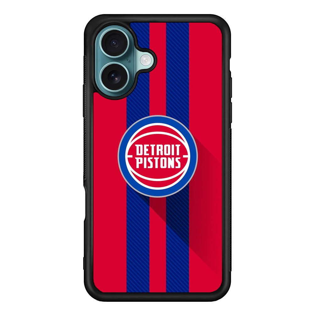 NBA Detroit Pistons Victory Ball iPhone 16 Case - Xtracase