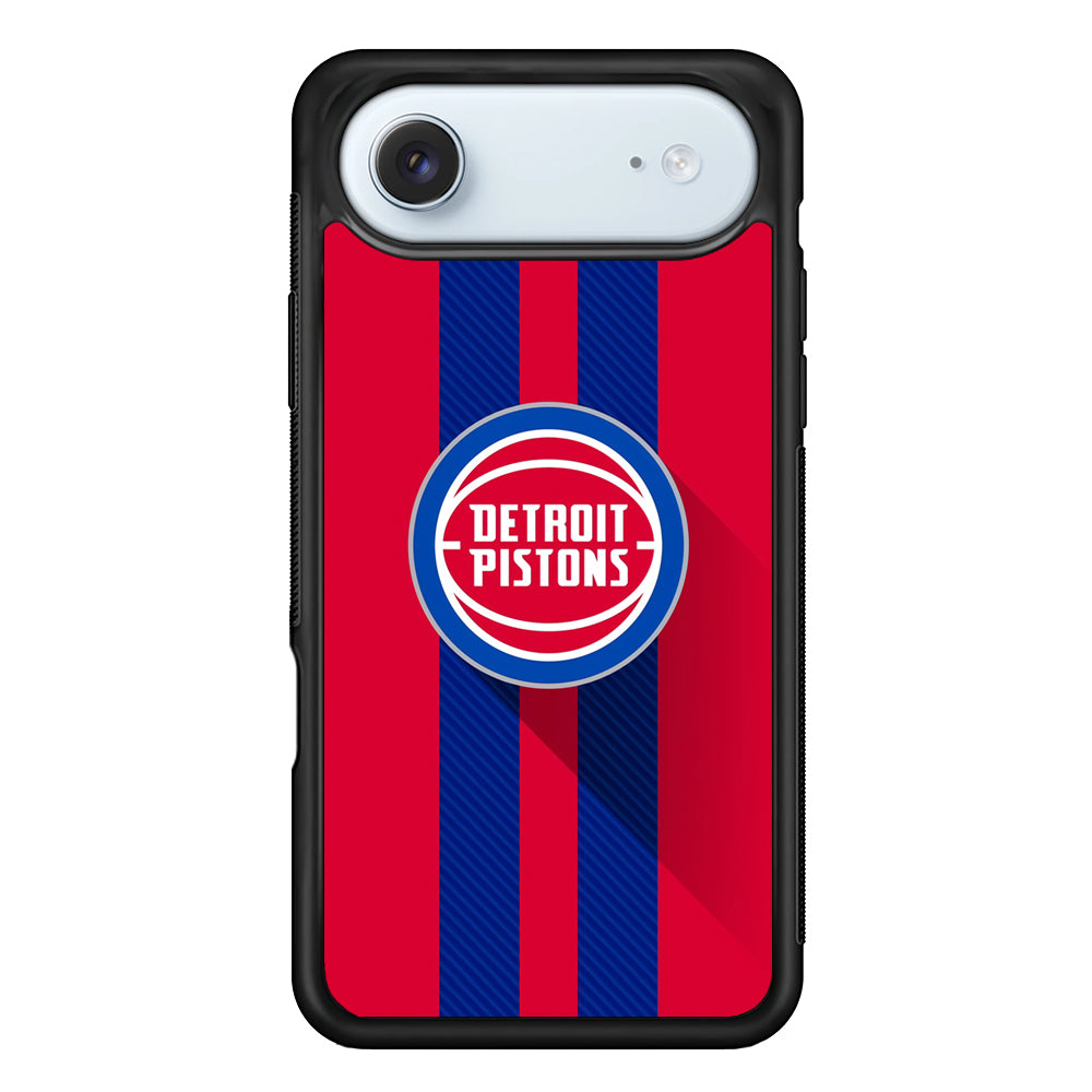 NBA Detroit Pistons Victory Ball iPhone 17 Air Case - Xtracase