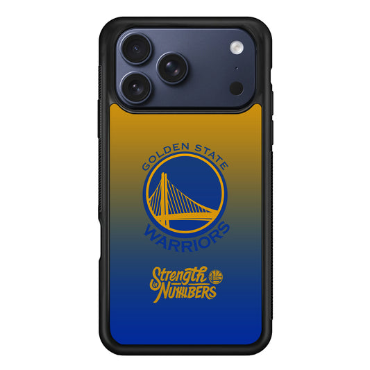 NBA Golden State Warriors Gradient iPhone 17 Pro Case - Xtracase