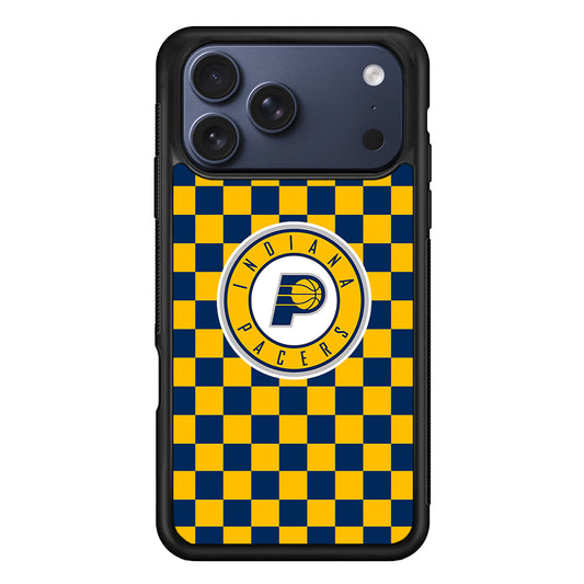 NBA Indiana Pacers Plaid iPhone 17 Pro Case - Xtracase