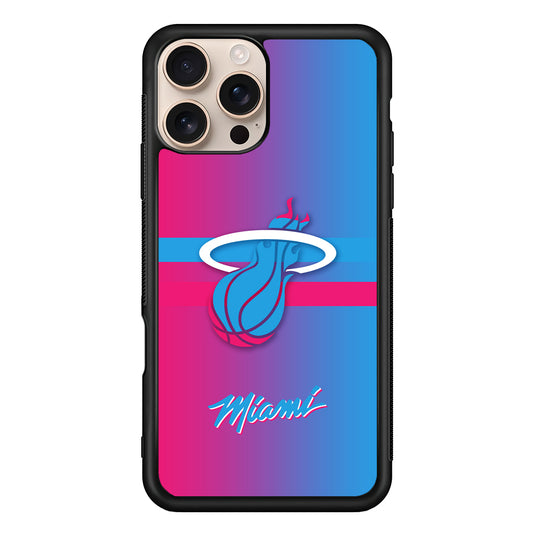NBA Miami Heat Spectrum iPhone 16 Pro Case - iPhone 16 Pro