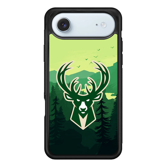 NBA Milwaukee Bucks Forest iPhone 17 Air Case - Xtracase