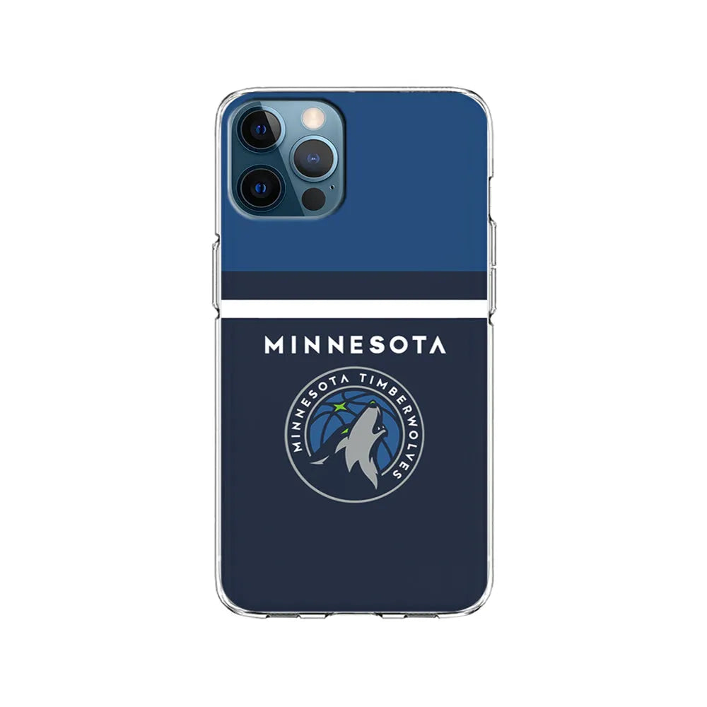 NBA Minnesota Timberwolves Jersey iPhone 13 Pro Case-Clear Soft Case-Xtracase