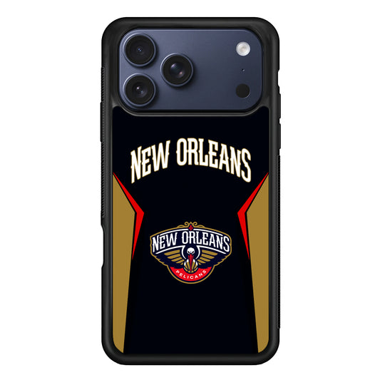 NBA New Orleans Pelicans Jersey iPhone 17 Pro Case - Xtracase