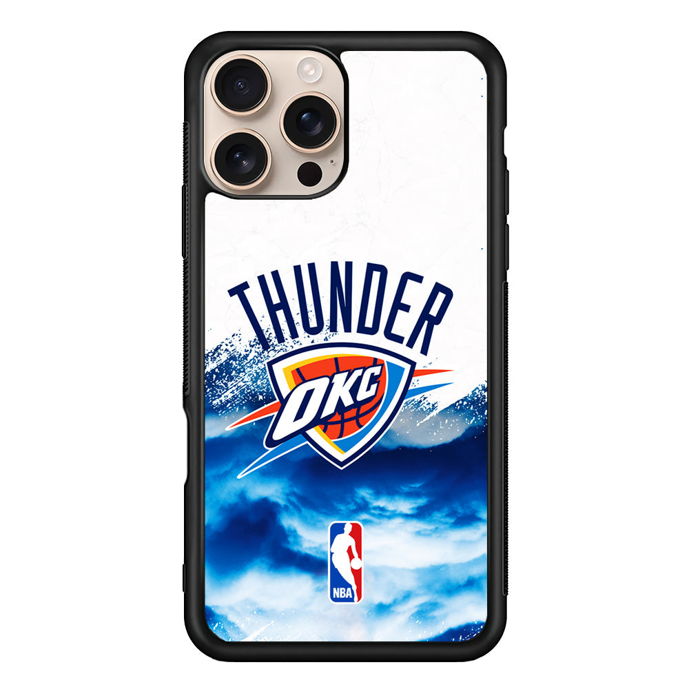 NBA Oklahoma City Thunder Team iPhone 16 Pro Max Case - iPhone 16 Pro Max